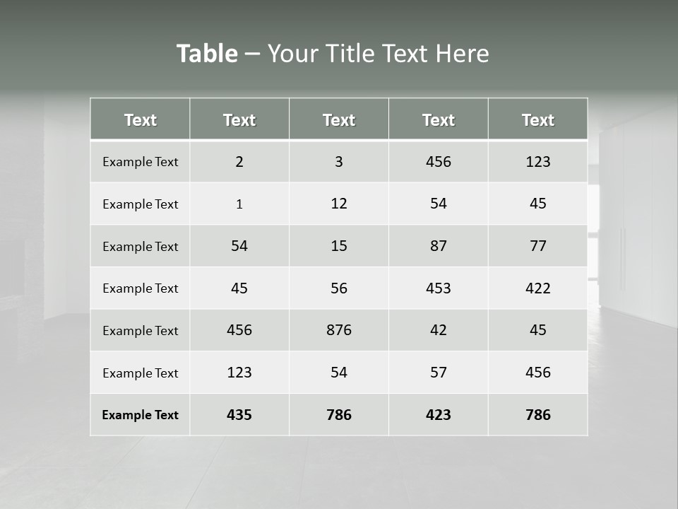 House Open Home PowerPoint Template