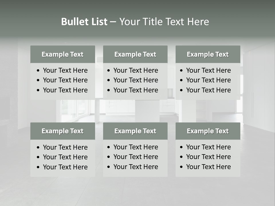 House Open Home PowerPoint Template