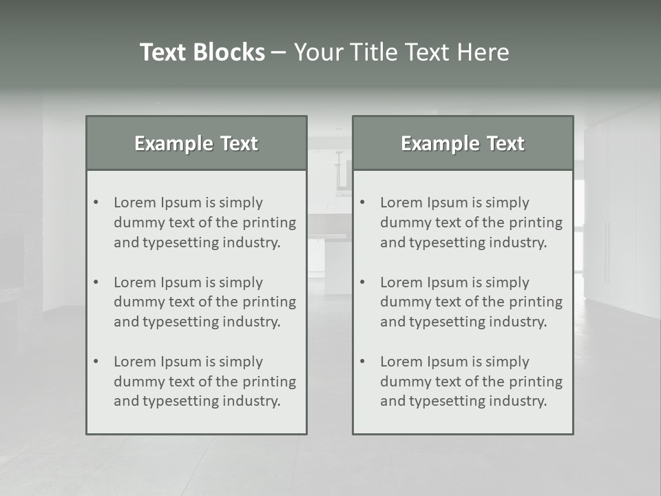 House Open Home PowerPoint Template