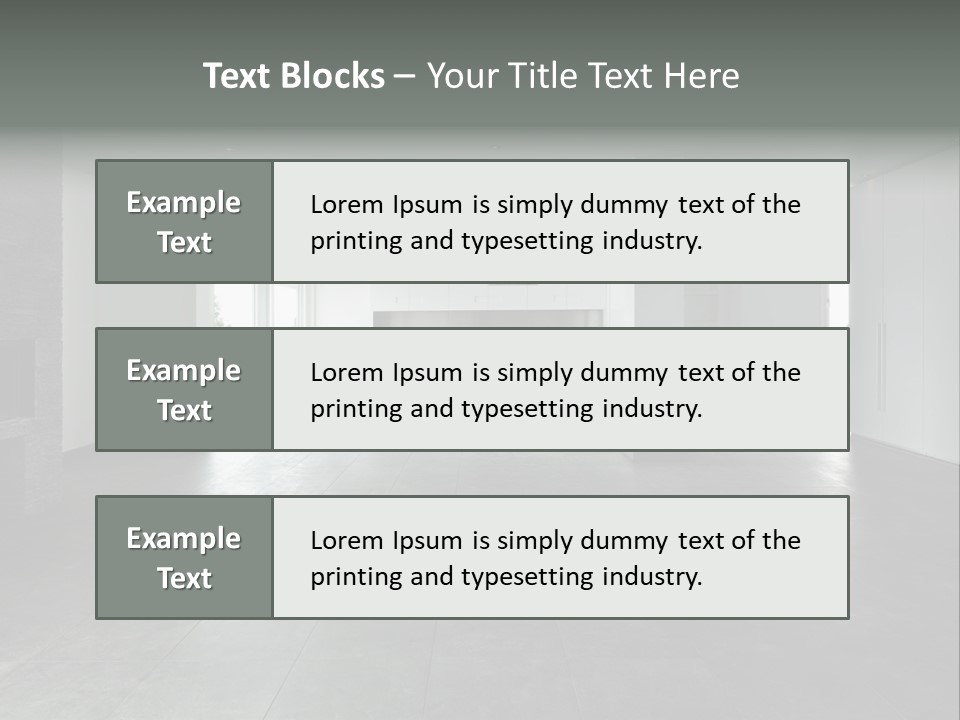 House Open Home PowerPoint Template