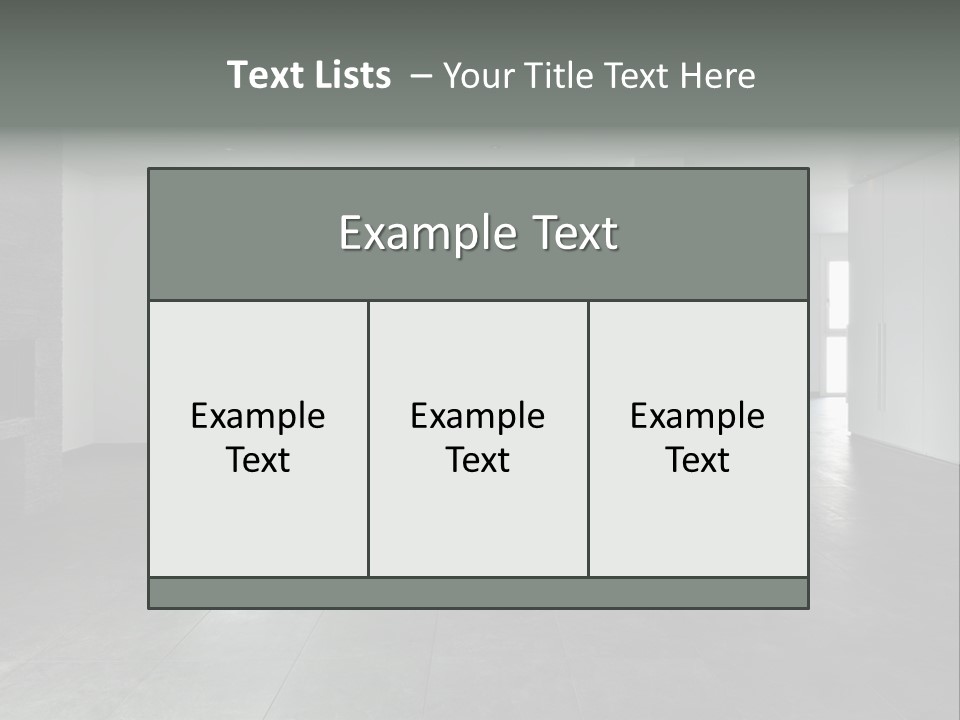 House Open Home PowerPoint Template
