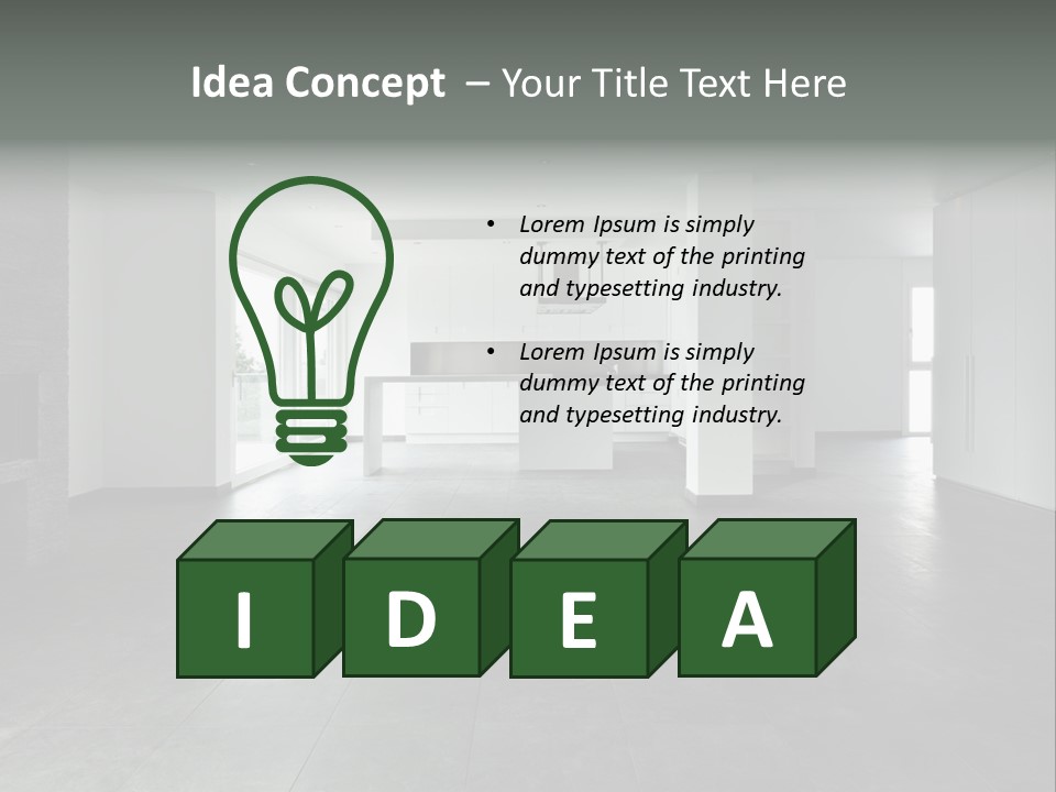 House Open Home PowerPoint Template