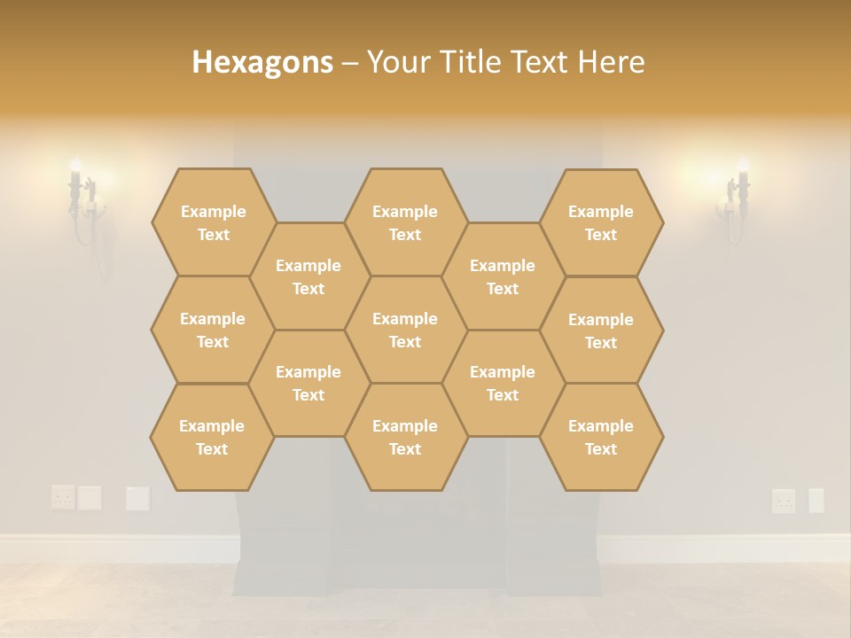 Empty Living Modern PowerPoint Template