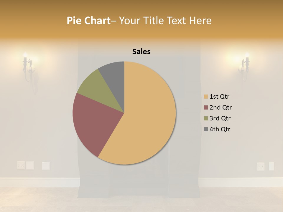 Empty Living Modern PowerPoint Template