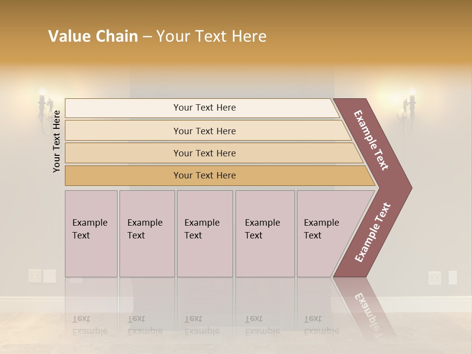 Empty Living Modern PowerPoint Template