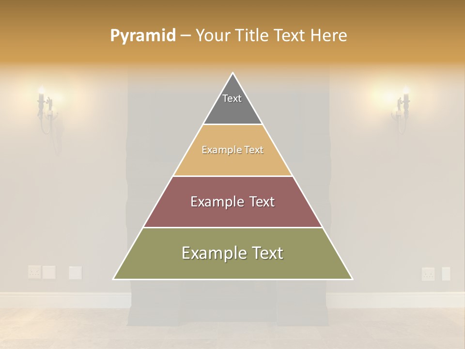 Empty Living Modern PowerPoint Template