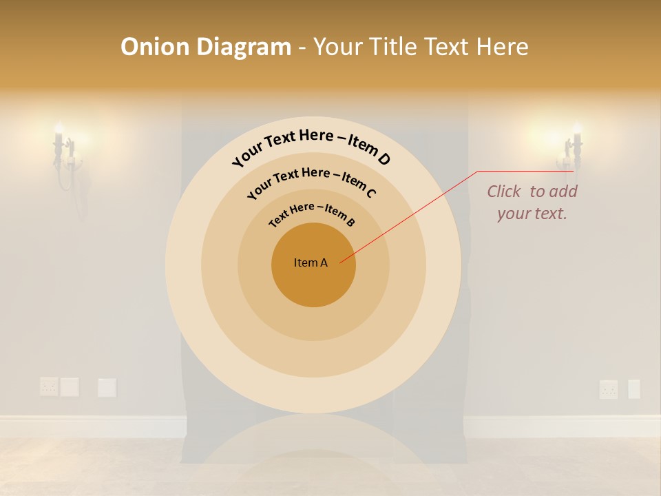 Empty Living Modern PowerPoint Template