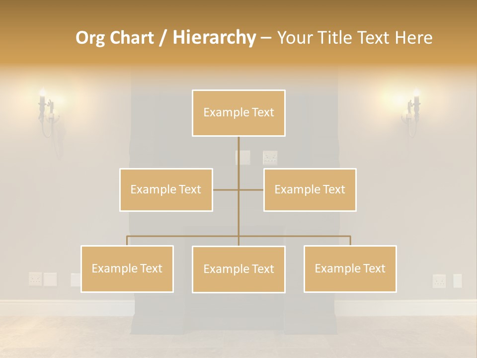 Empty Living Modern PowerPoint Template