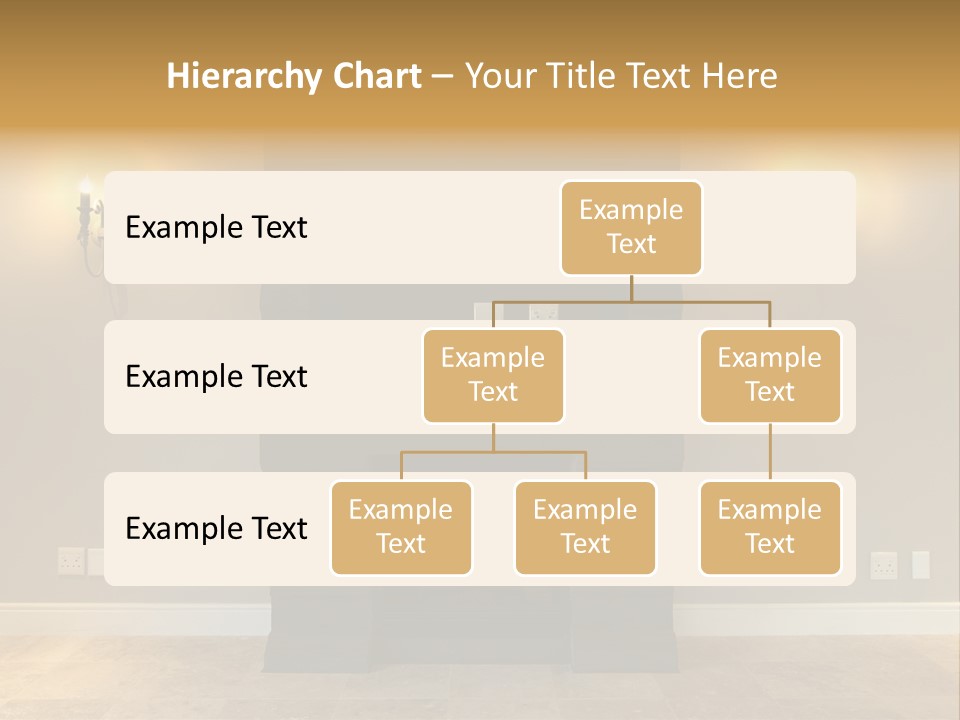 Empty Living Modern PowerPoint Template