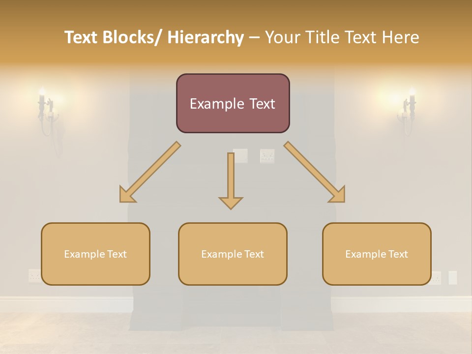 Empty Living Modern PowerPoint Template