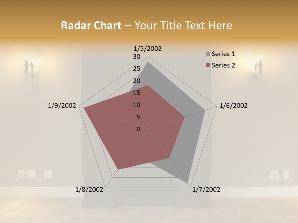 Empty Living Modern PowerPoint Template