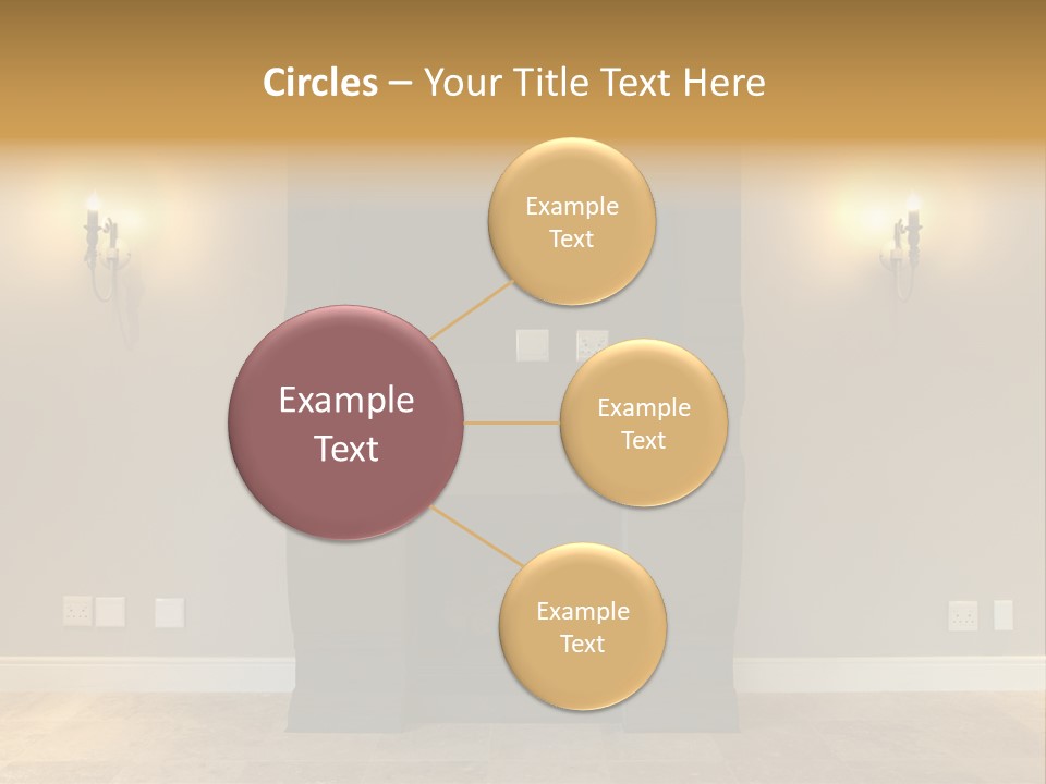 Empty Living Modern PowerPoint Template