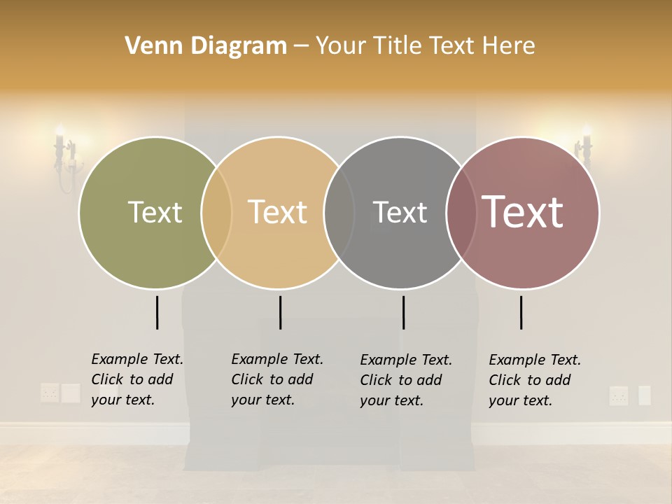 Empty Living Modern PowerPoint Template