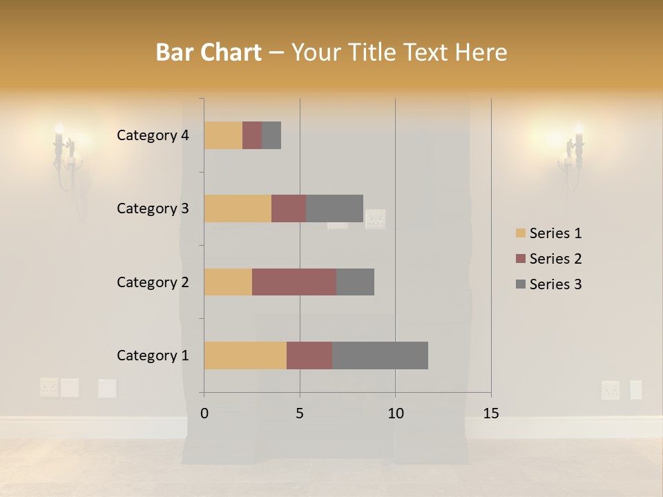 Empty Living Modern PowerPoint Template