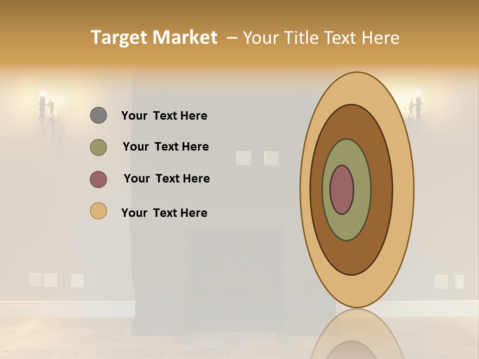 Empty Living Modern PowerPoint Template