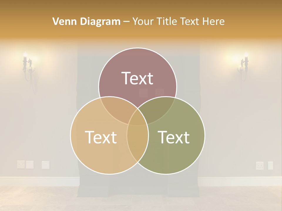 Empty Living Modern PowerPoint Template