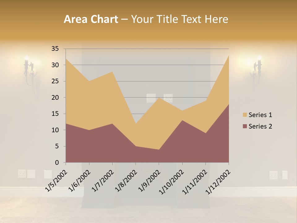 Empty Living Modern PowerPoint Template
