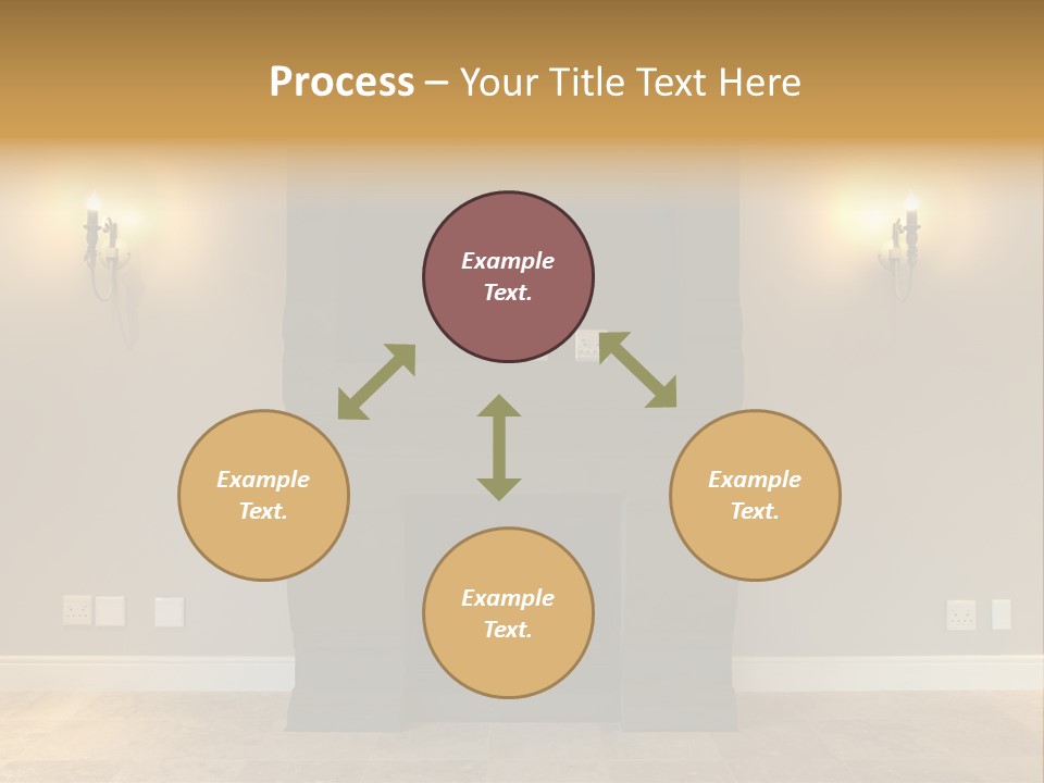 Empty Living Modern PowerPoint Template