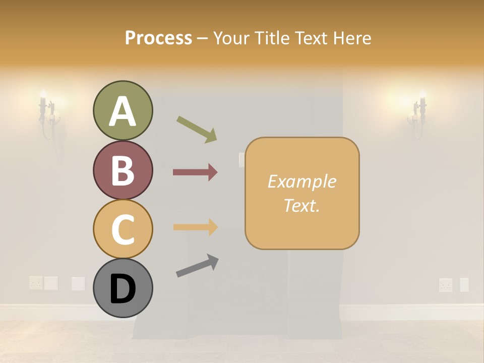 Empty Living Modern PowerPoint Template