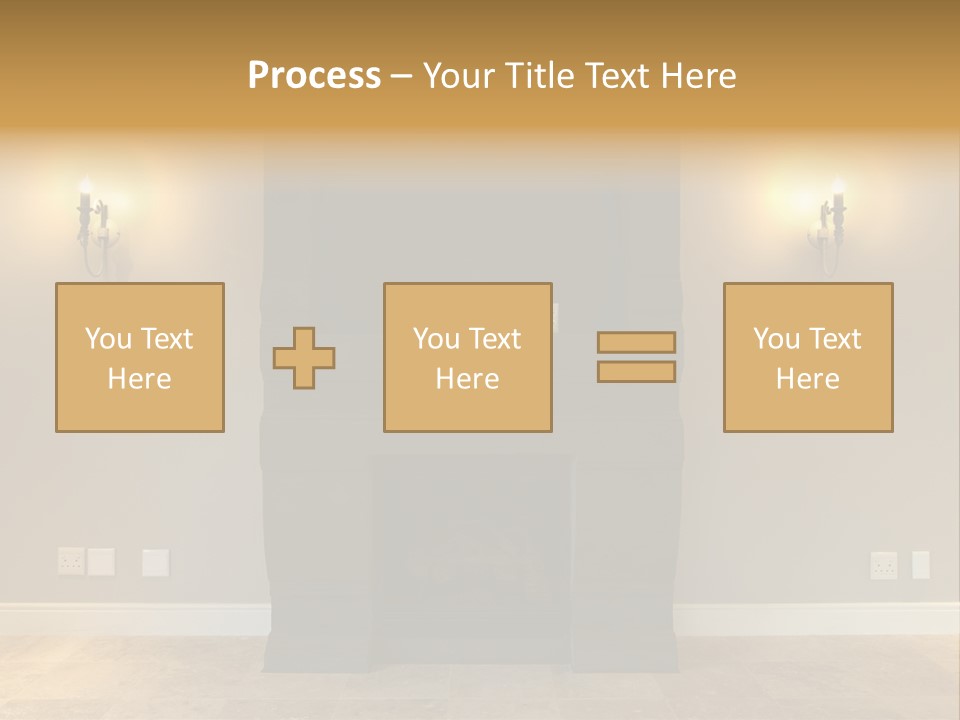 Empty Living Modern PowerPoint Template