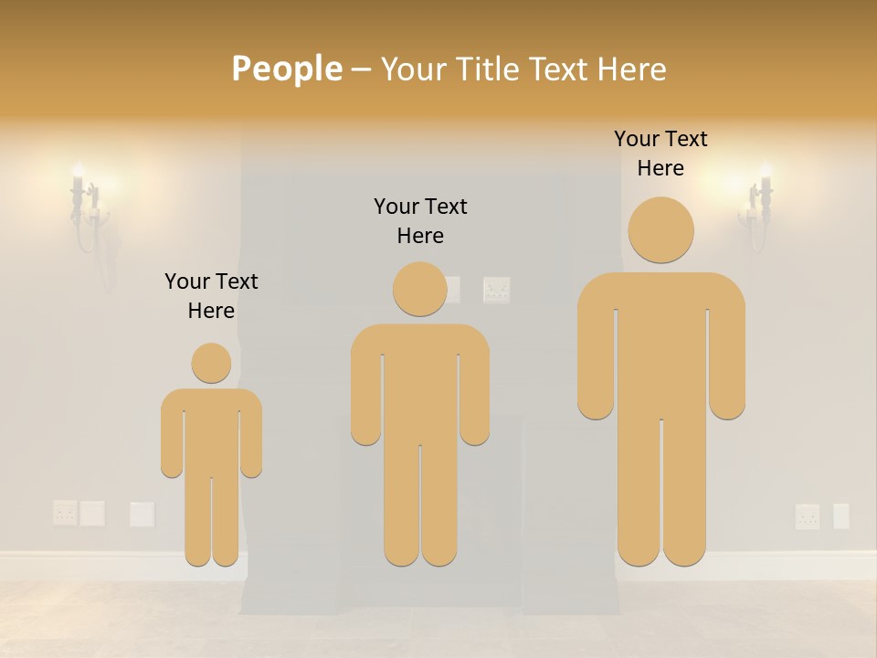 Empty Living Modern PowerPoint Template