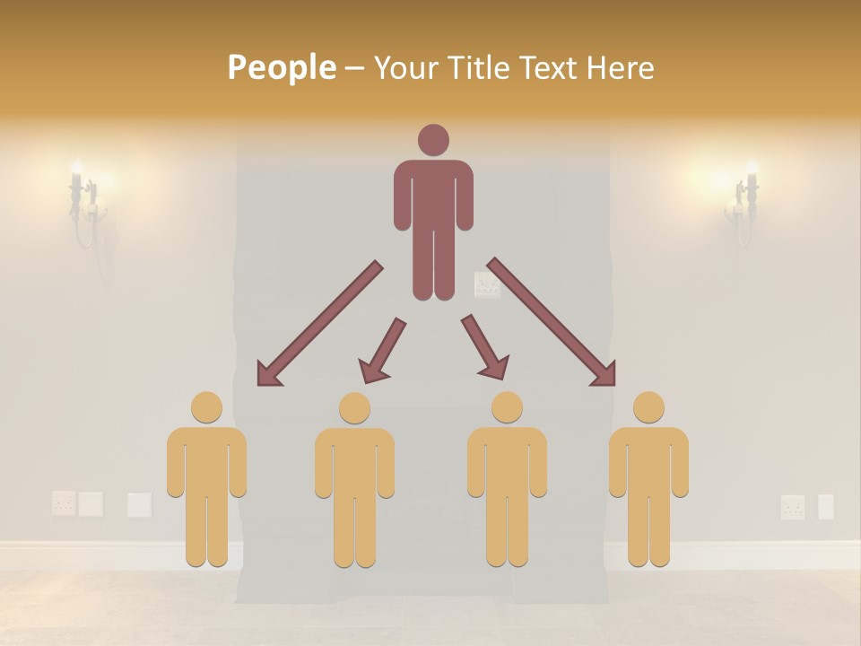 Empty Living Modern PowerPoint Template