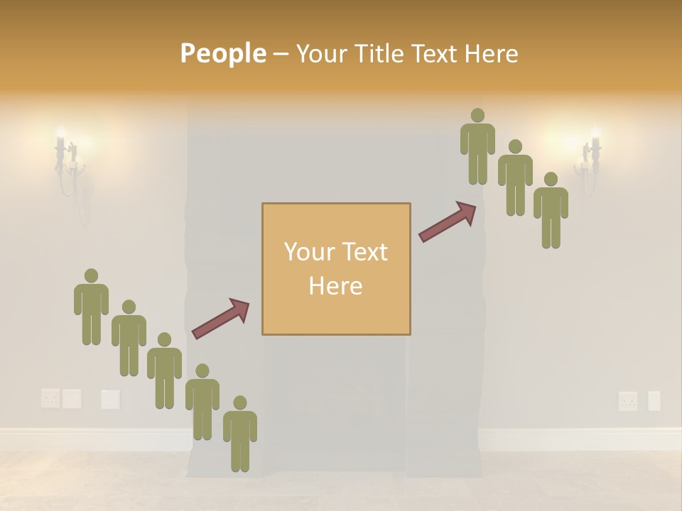 Empty Living Modern PowerPoint Template