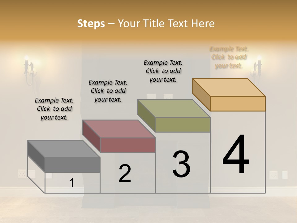 Empty Living Modern PowerPoint Template