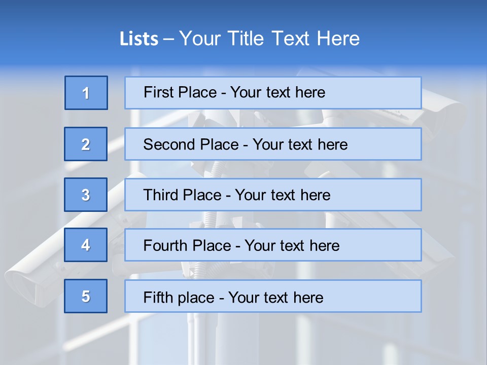 Industry Closeup Observe PowerPoint Template