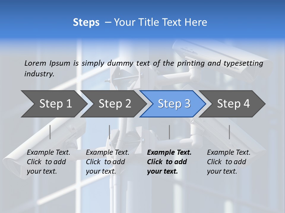 Industry Closeup Observe PowerPoint Template