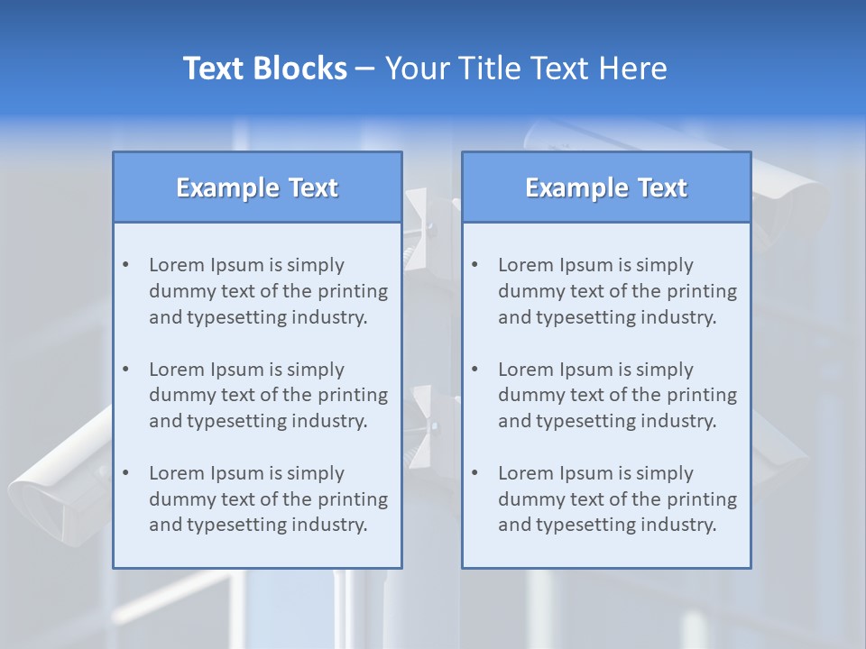 Industry Closeup Observe PowerPoint Template