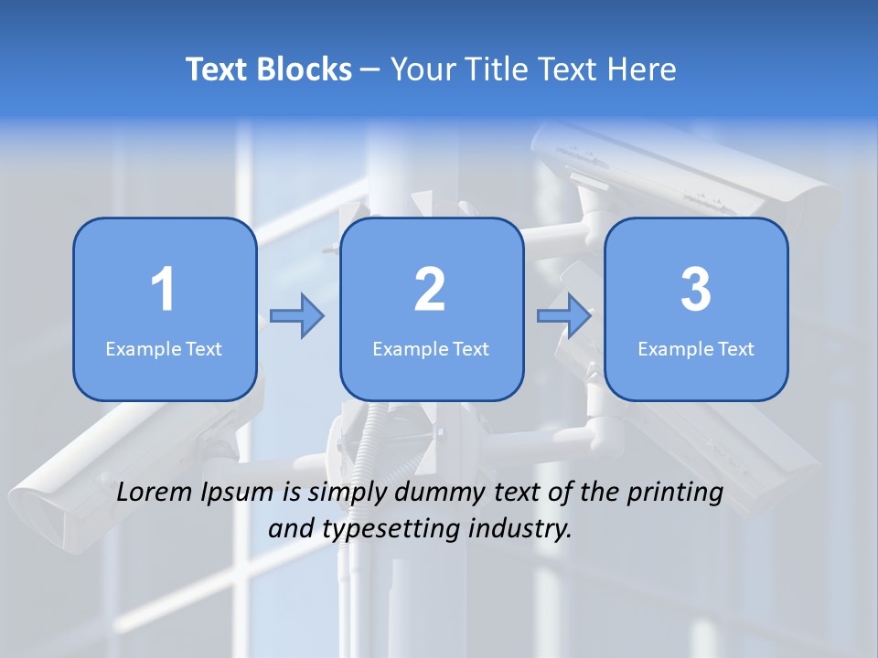 Industry Closeup Observe PowerPoint Template