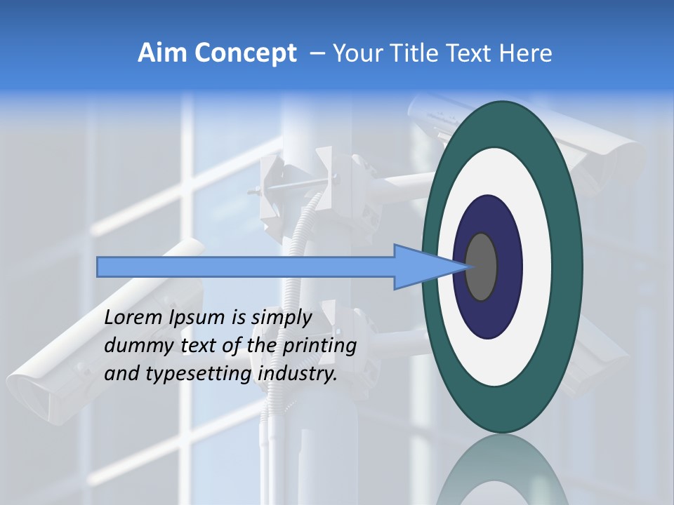 Industry Closeup Observe PowerPoint Template