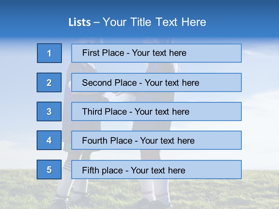 Sport Team Latin Grass PowerPoint Template