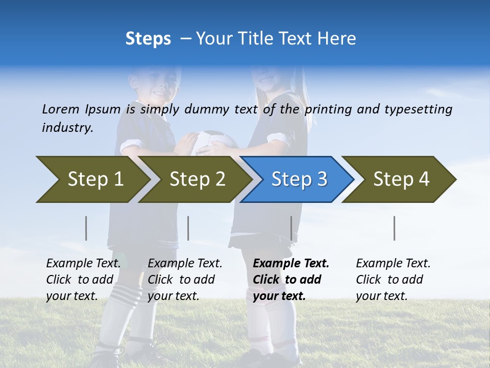 Sport Team Latin Grass PowerPoint Template