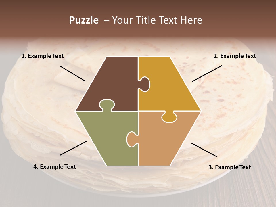 Crepe Homemade Rustic PowerPoint Template