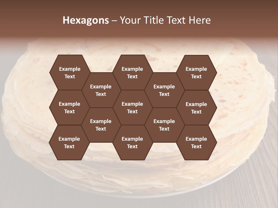 Crepe Homemade Rustic PowerPoint Template