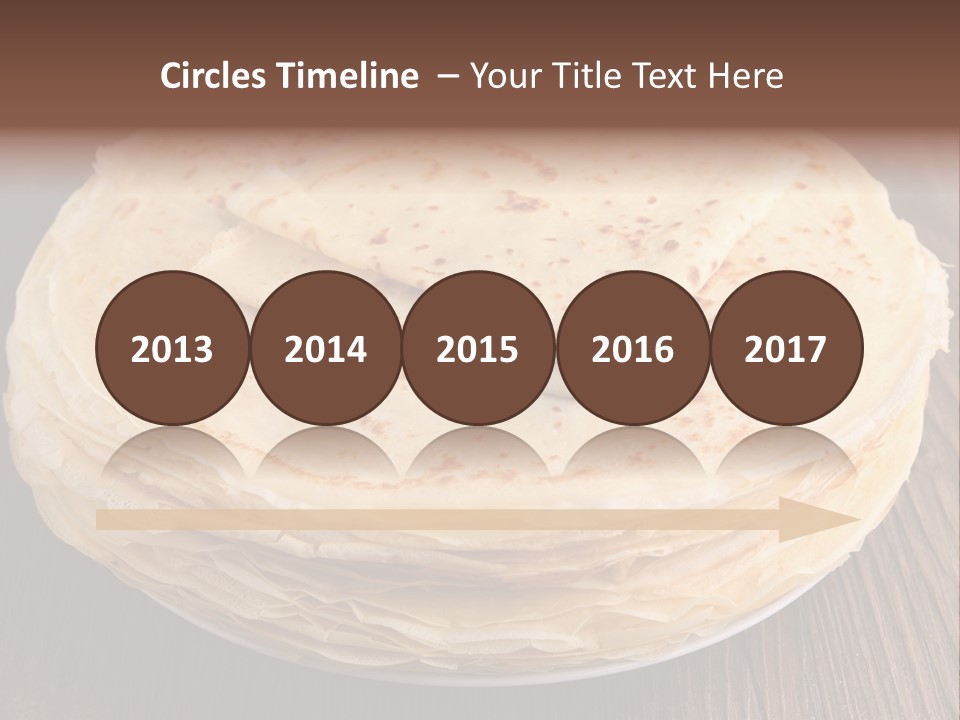 Crepe Homemade Rustic PowerPoint Template