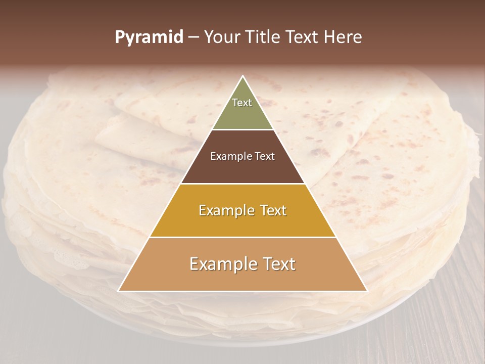 Crepe Homemade Rustic PowerPoint Template
