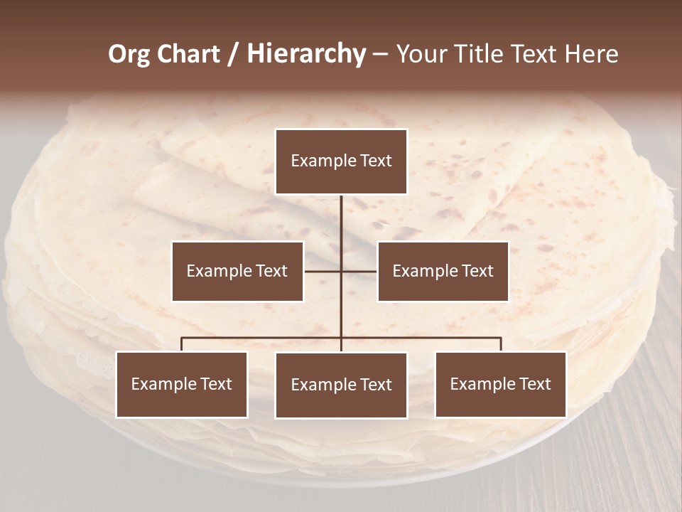 Crepe Homemade Rustic PowerPoint Template