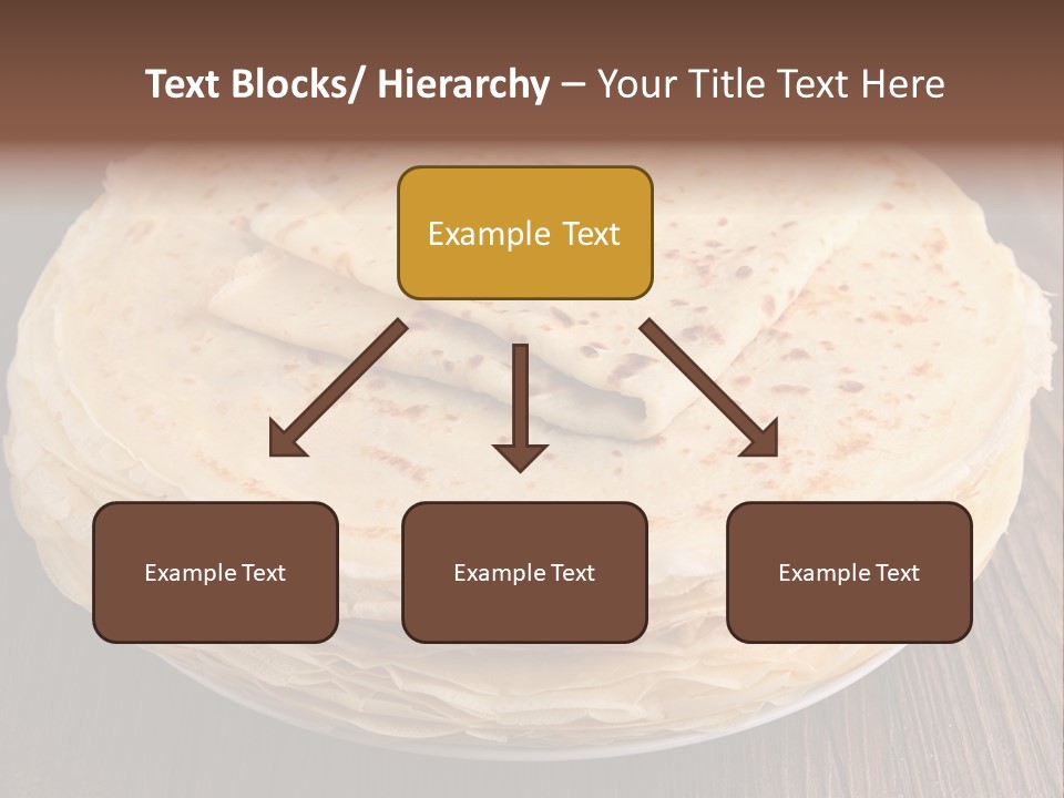 Crepe Homemade Rustic PowerPoint Template