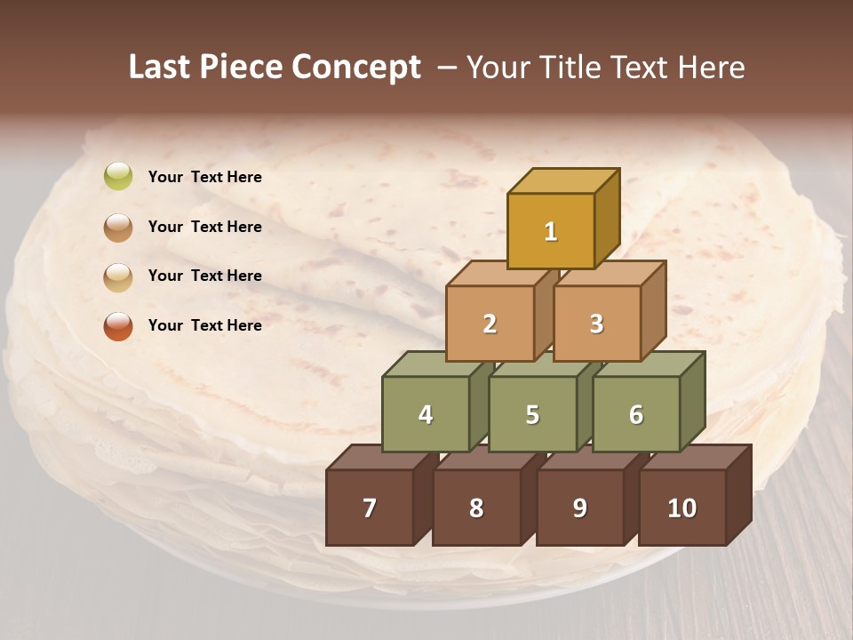 Crepe Homemade Rustic PowerPoint Template