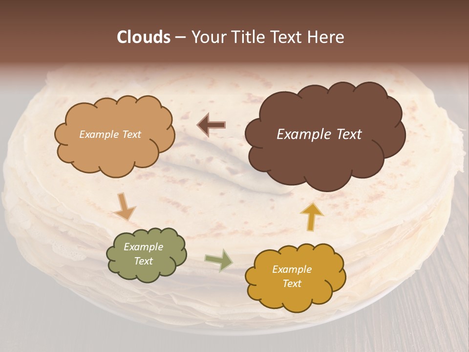 Crepe Homemade Rustic PowerPoint Template