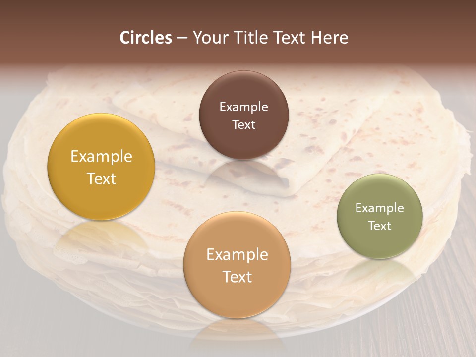 Crepe Homemade Rustic PowerPoint Template