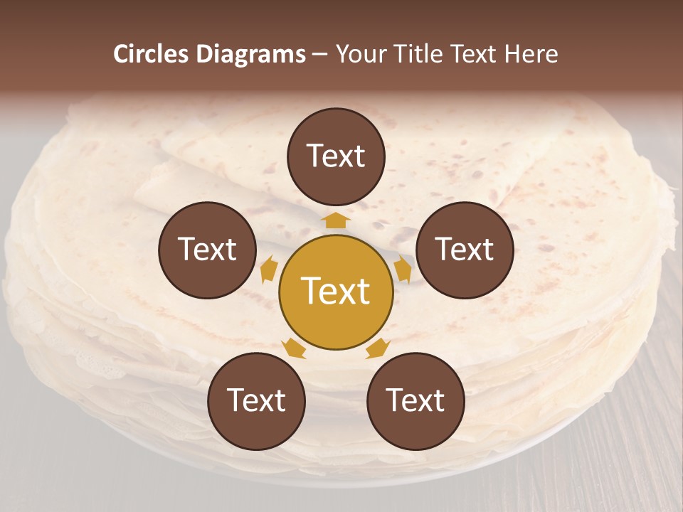 Crepe Homemade Rustic PowerPoint Template