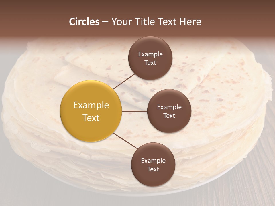 Crepe Homemade Rustic PowerPoint Template