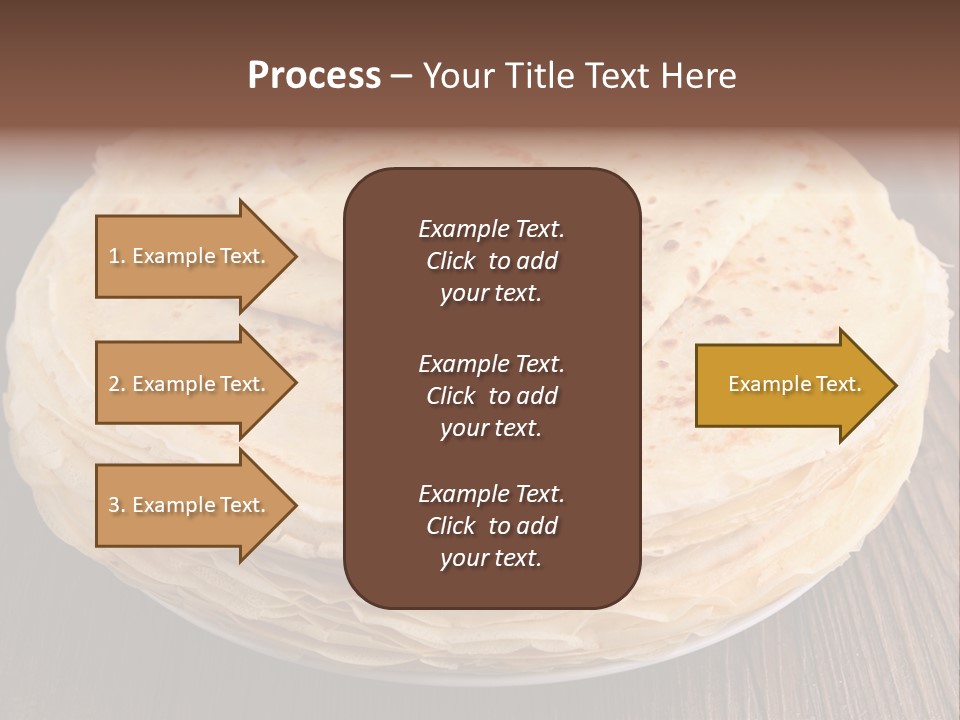 Crepe Homemade Rustic PowerPoint Template