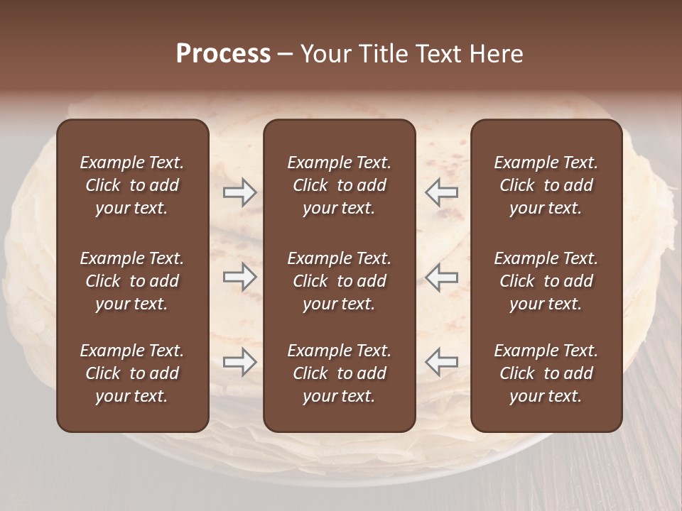 Crepe Homemade Rustic PowerPoint Template