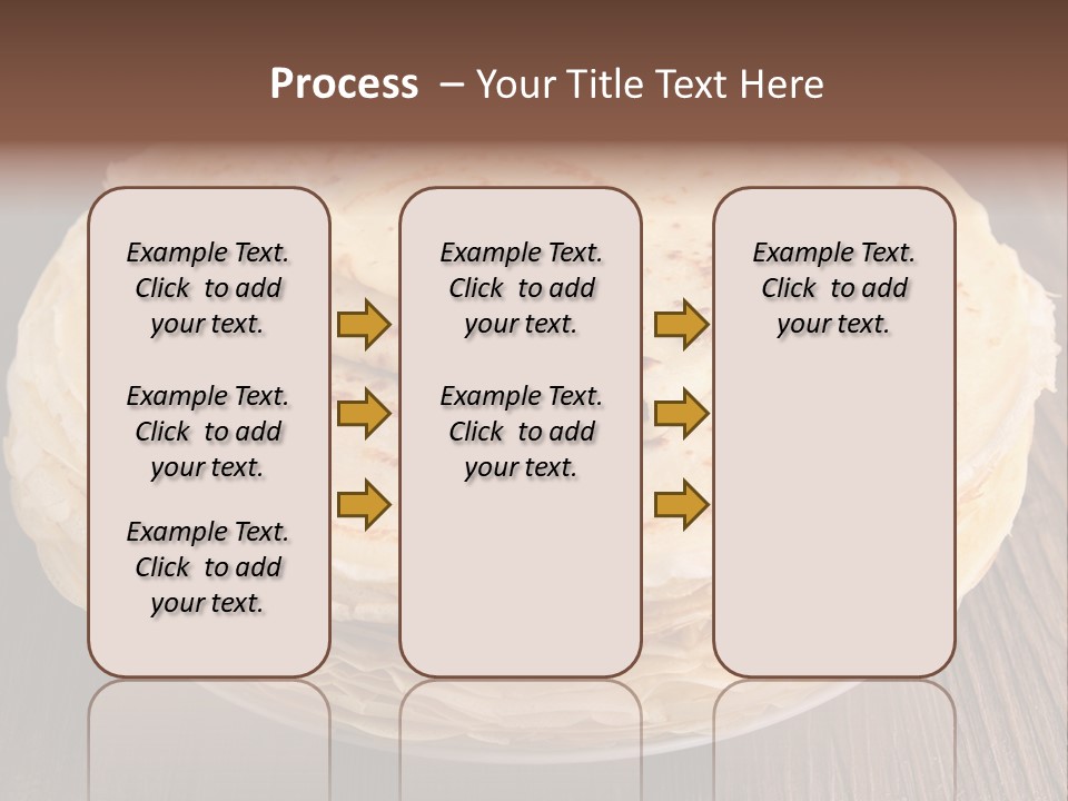 Crepe Homemade Rustic PowerPoint Template