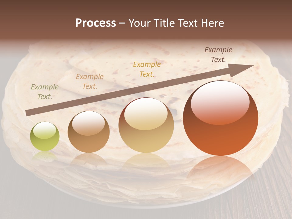 Crepe Homemade Rustic PowerPoint Template